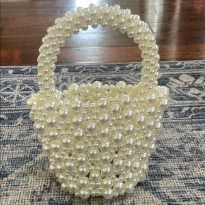 Pearl Beaded Purse